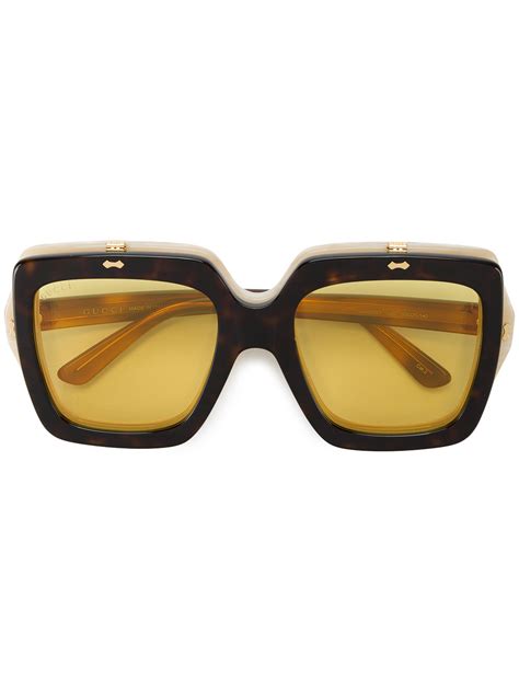 gafas gucci amarillas|farfetch gafas gucci.